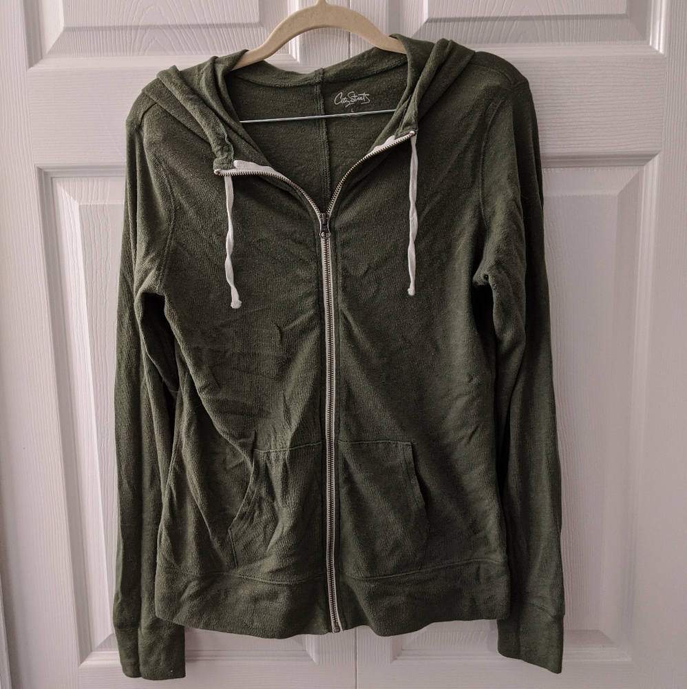 ⭐Green thin hoodie